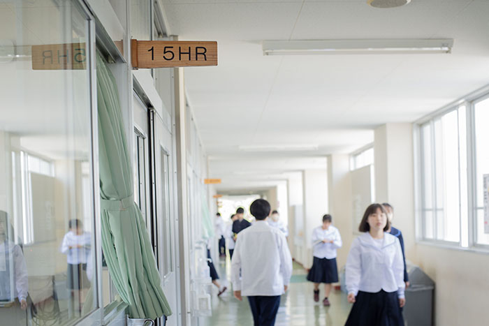 静岡県立沼津西高等学校内観